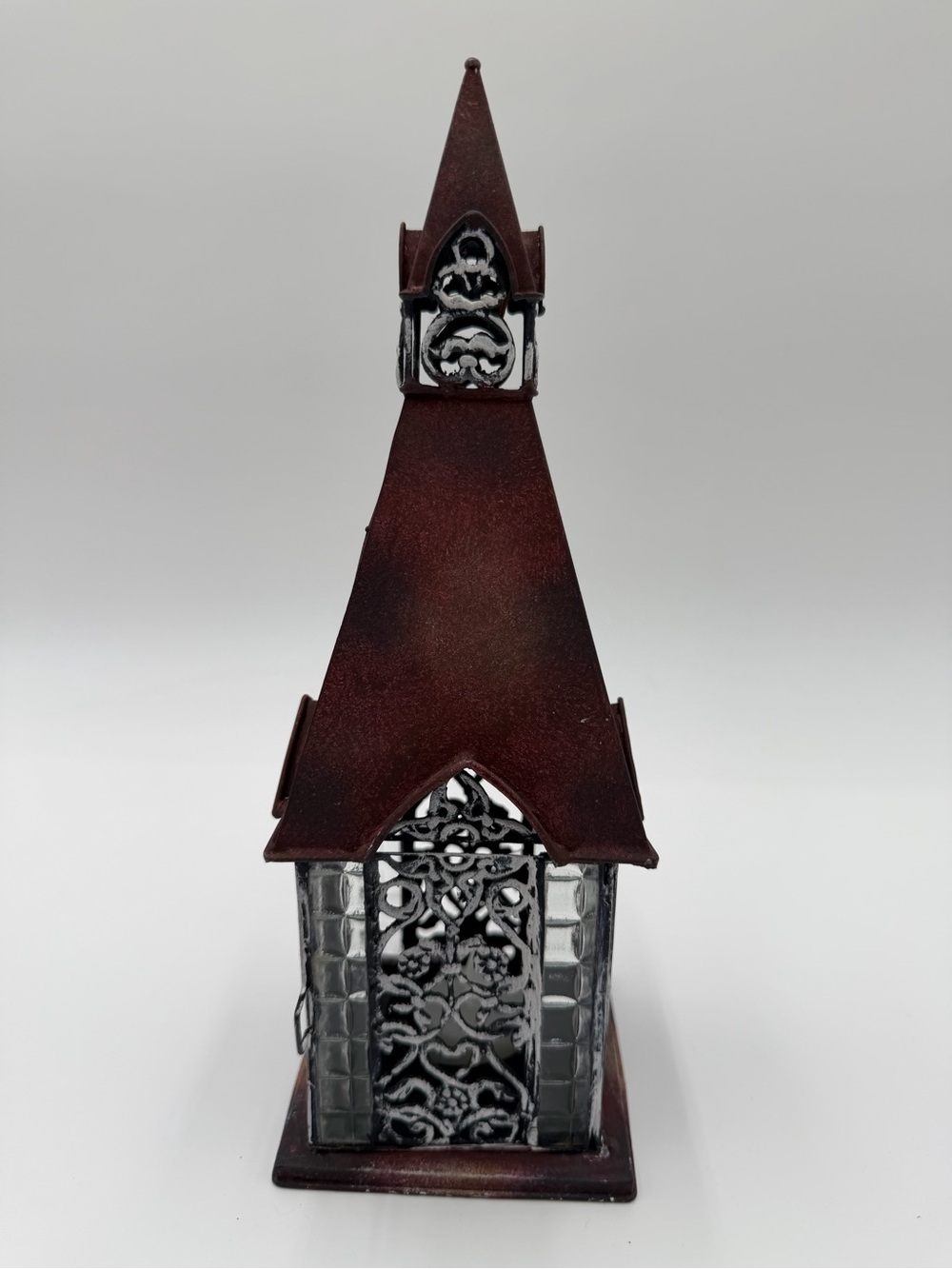 Yorkshire Metal and Glass Tealight Lantern